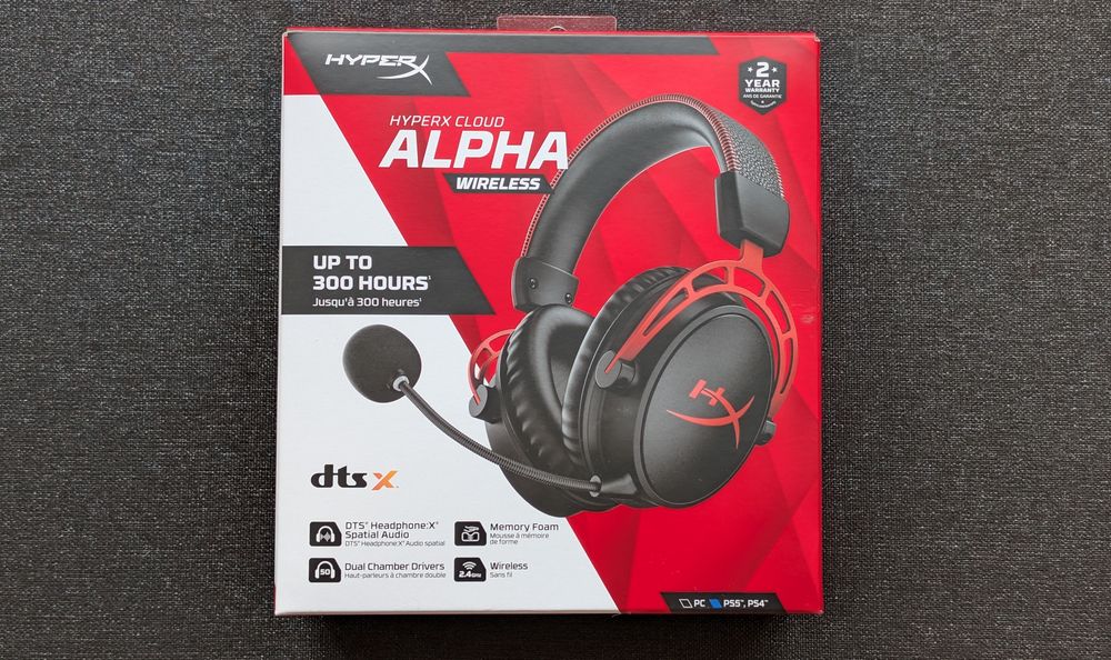 Навушники HyperX Cloud Alpha Wireless Black/Red (4P5D4AA)