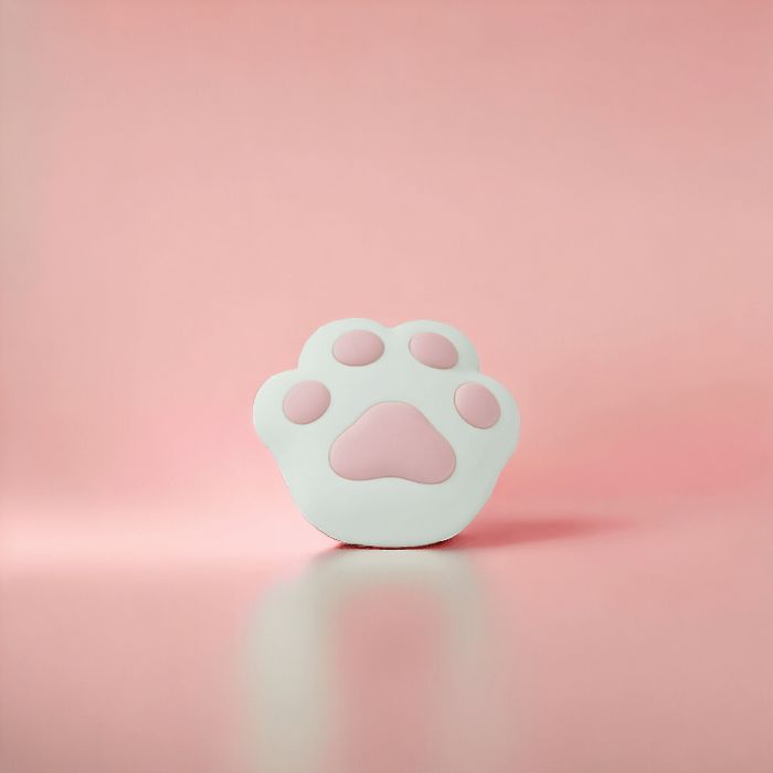 Łapka Lampka Silikonowa Różowa - Rabbit & Friends