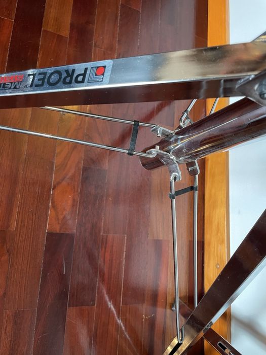 tripés de colunas, maraca PROEL (vintage) de metal