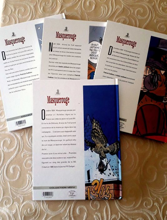 BD - Masquerouge - Cothias & Juillard/Venanzi (Edição francesa)