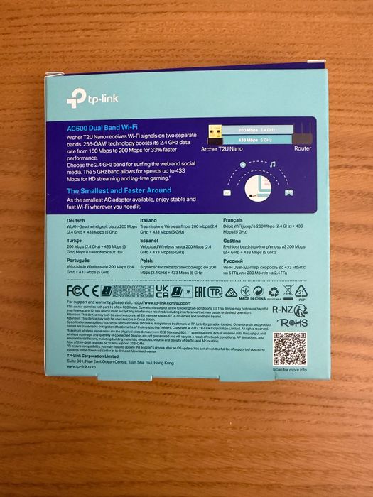 Tp-Link AC600 Nano Wireless