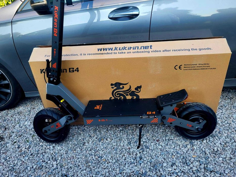 HULAJNOGA elektryczna KUKIRIN G4 2000W 60V20Ah 70km/h PL model 2025