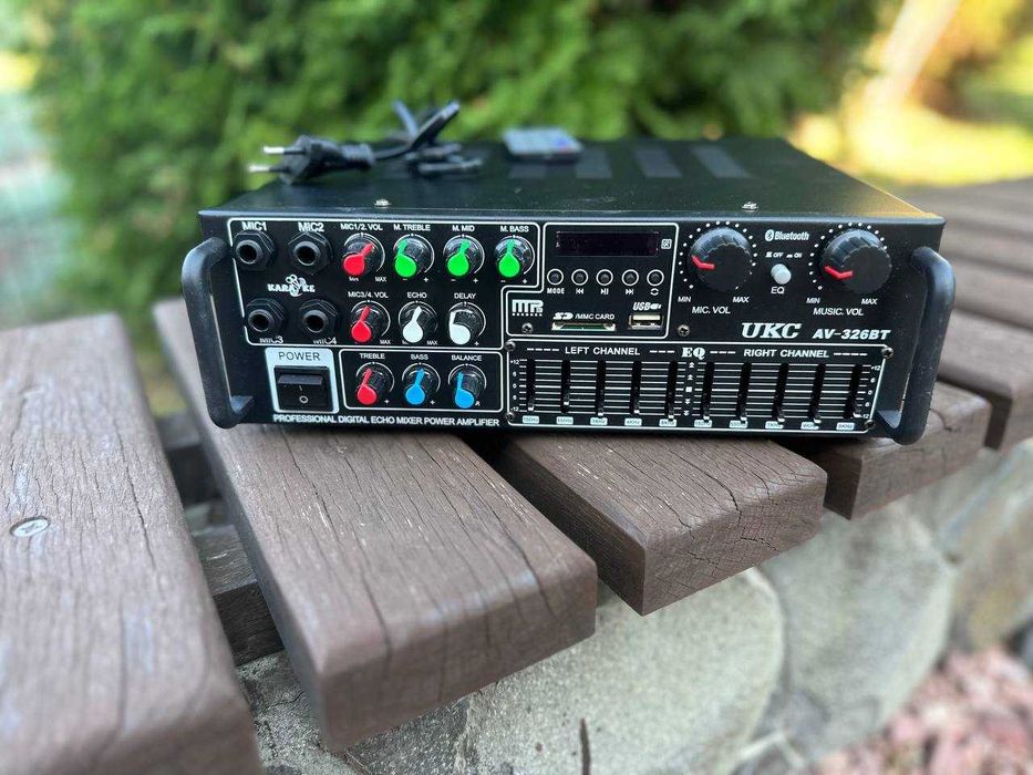Підсилювач звуку 2х150w. ‼️ Підсилювач для колонок для сабвуфер. Ресівер. Усилитель звука.