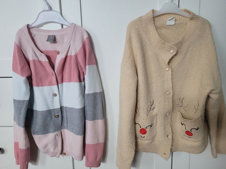 Sweter sweterek little kids smyk cool club różowy reniferek 128/134