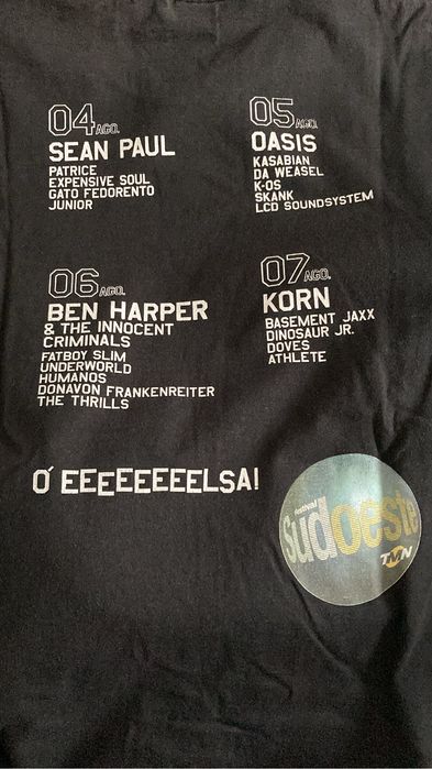 T-shirt Sudoeste 2005