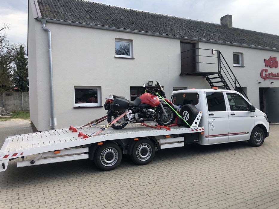 Laweta PomocDrogowa transport motocykli transport