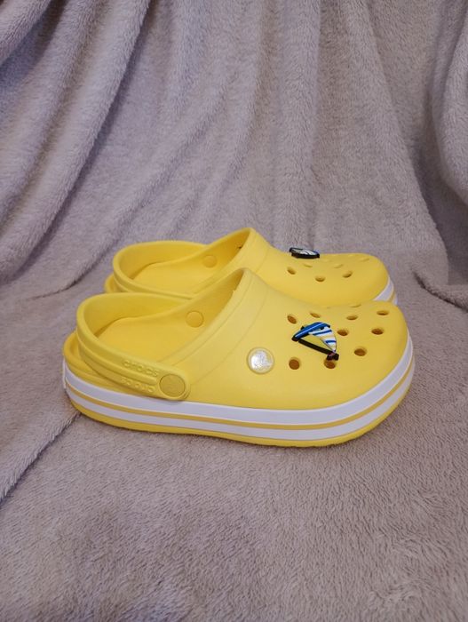 Клоги, кроксы Crocs J 3, размер 33-34, стелька 22 см