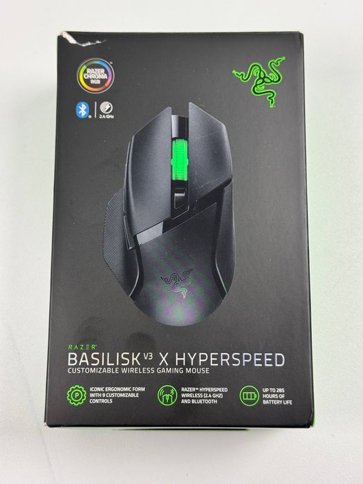 Бездротова ігрова комп'ютерна миша Razer Basilisk V3 X HyperSpeed