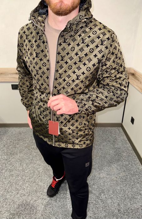 Вітровка Louis Vuitton |Monogram Khaki|