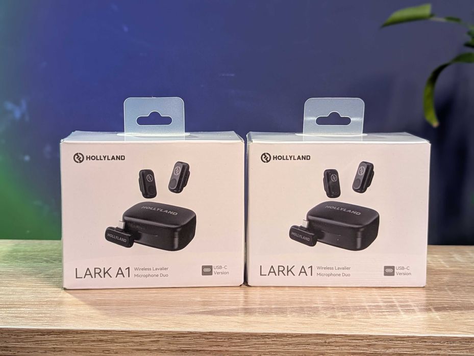 Мікрофонна радіосистема • Hollyland Lark A1 Duo USB-C • Гарантія!