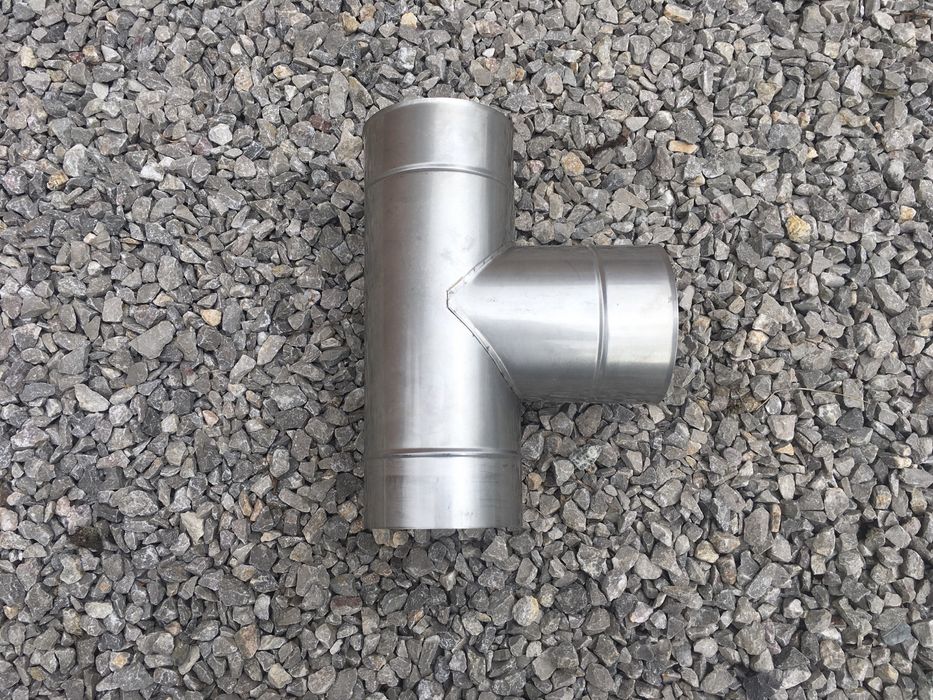 Trójnik kominowy kwasoodporny fi 110