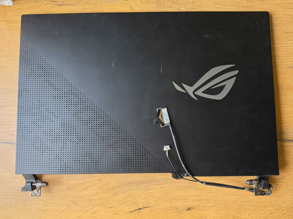 ASUS ROG Strix SCAR 15 G533Q – ekran matryca kompletna klapa zawiasy
