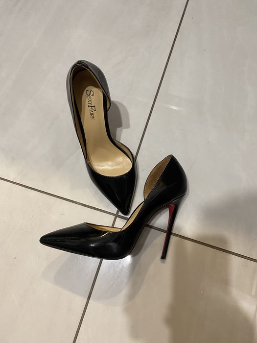 Туфлі лакові під Louboutin
