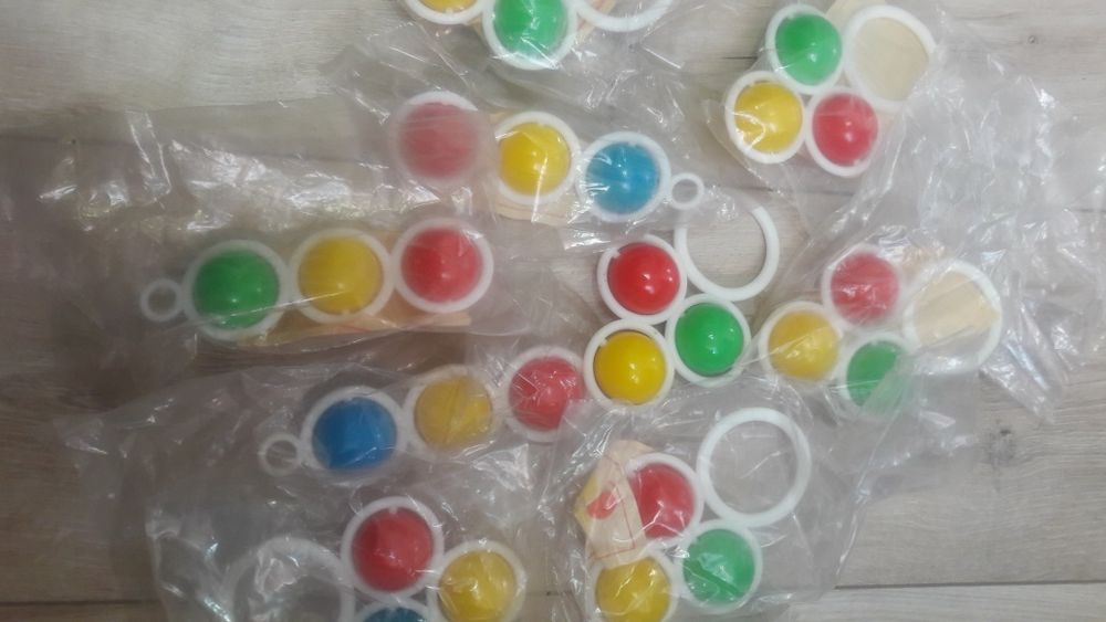 Погремушка подвеска. Погремушка "ажурная с кольцом "СССР.