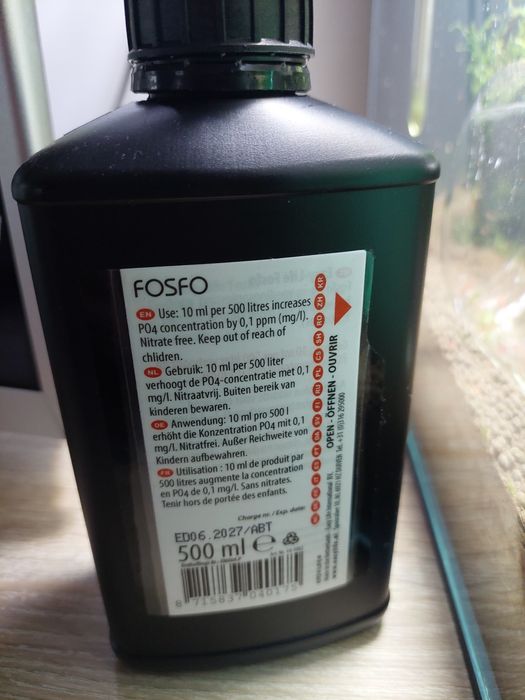 Fosfo easy life otwarte do awkarium