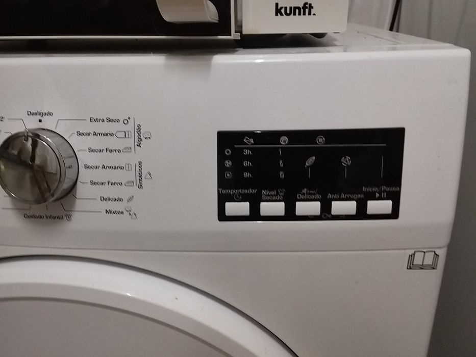 Máquina secar como nova