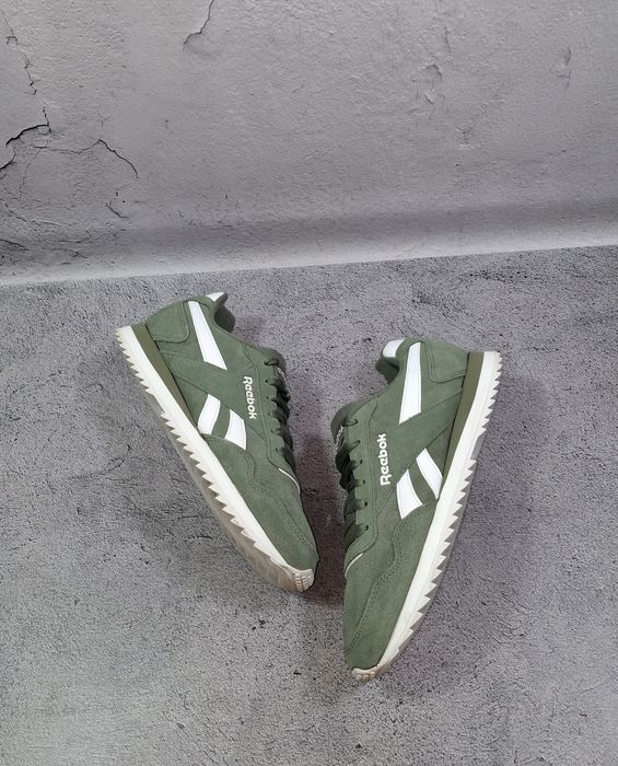 Кроссовки Reebok Royal Glide Ripple замшевые кеды мужские Classic Club