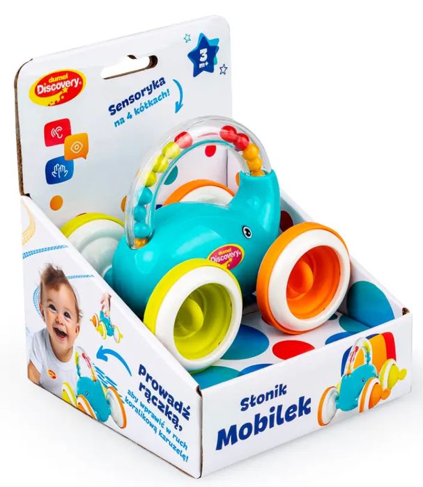 Słonik Mobilek. Dumel Discovery
