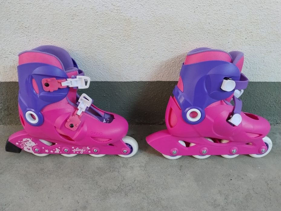 Patins em linha. Tamanho 32-34