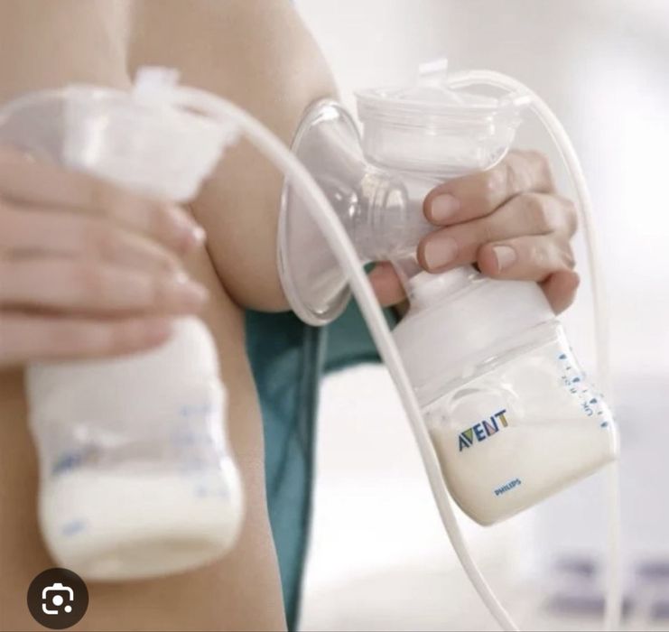 Подвійний електричний молоковідсмоктувач  Philips Avent