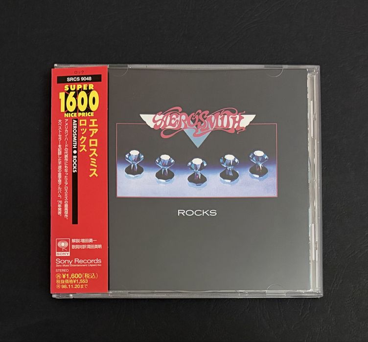Aerosmith - Rocks CD. Japan. UNIKAT !!! IDEAŁ !!!