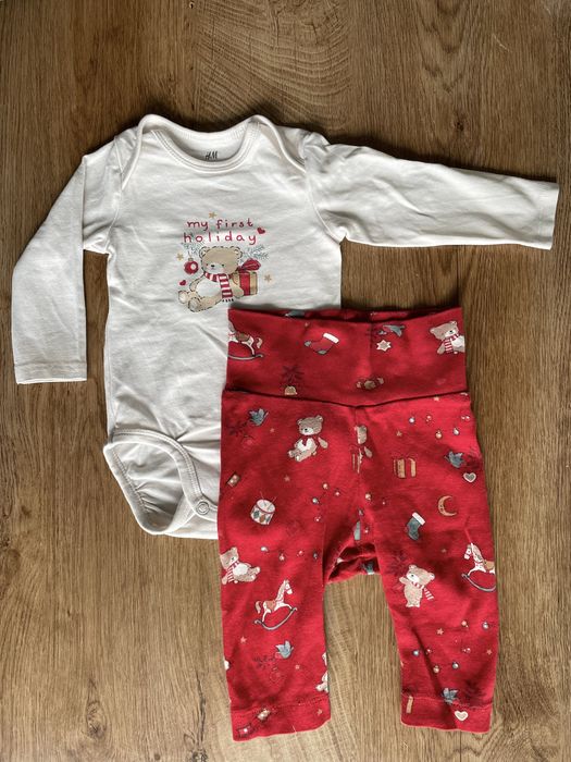 Знижка!! 4 лоти - набори штани, боді, шапка H&M, Sinsay