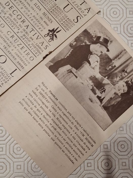 Programa antigo filme português um homem as direitas