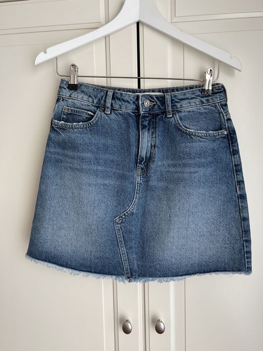 Spódnica jeansowa mini Zara