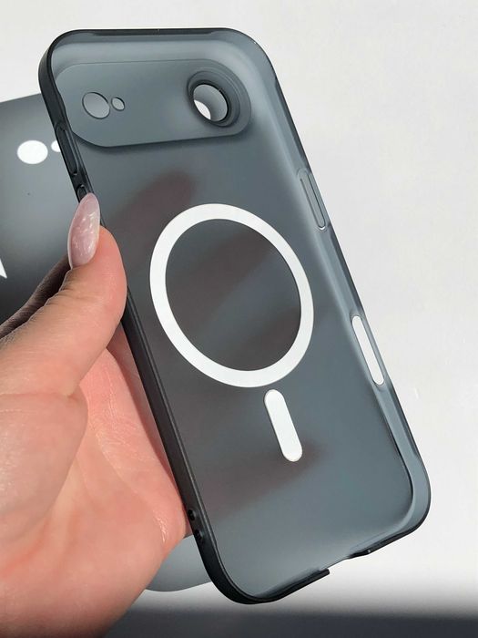 Чохол Matte Magsafe iPhone Air чехол айфон 17 Air магсейф айфон аір TR Blue + захист скляний камери