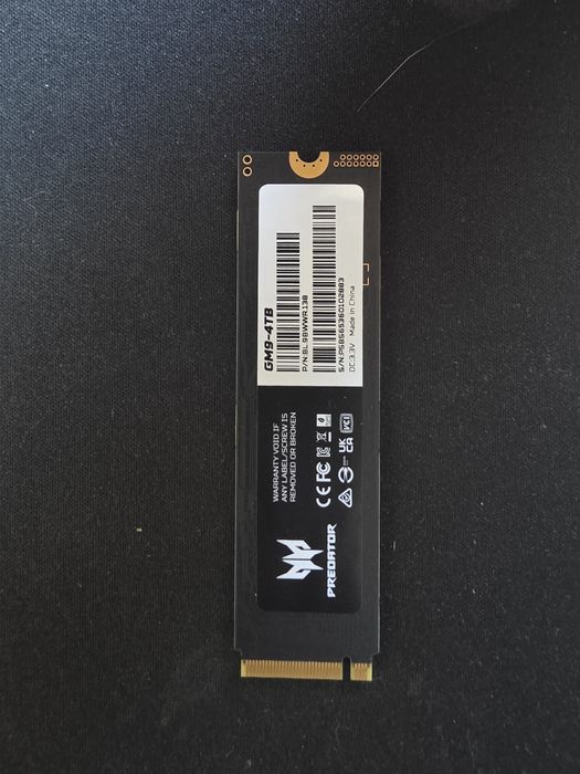 Dysk ssd Predator GM9-4TB