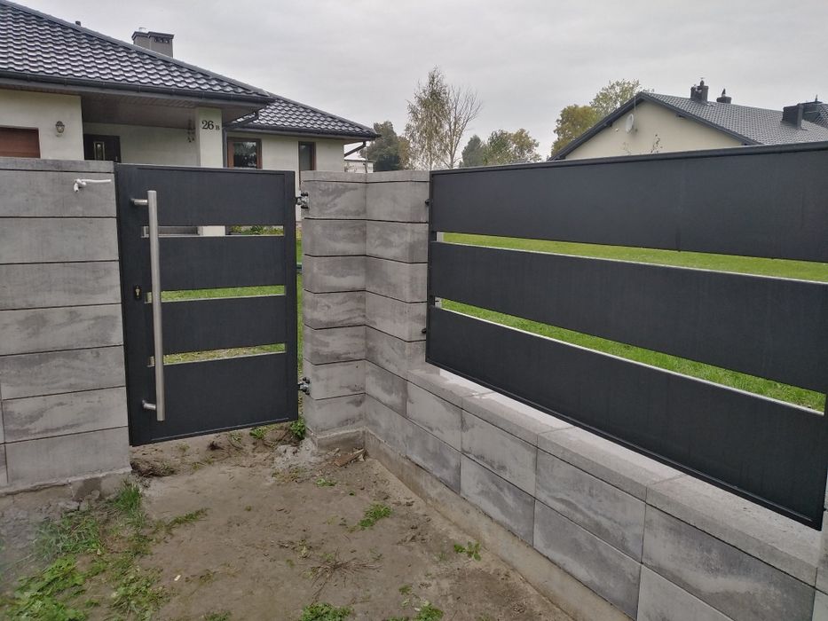 Balustrady nierdzewne szklane bramy schody ogrodzenia