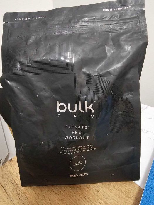 Bulk pro pre workout