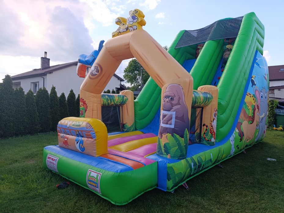 Dmuchana zjeżdżalnia, duży dmuchaniec POD WYNAJEM