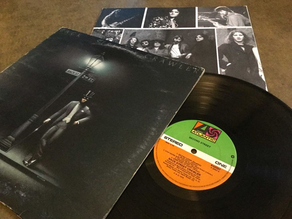 Back Street Crawler ‎– 2nd Street LP UK 1976r. Atlantic winyl ROCK