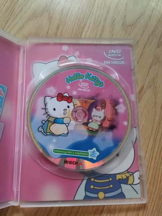 Płyta DVD z Hello kitty