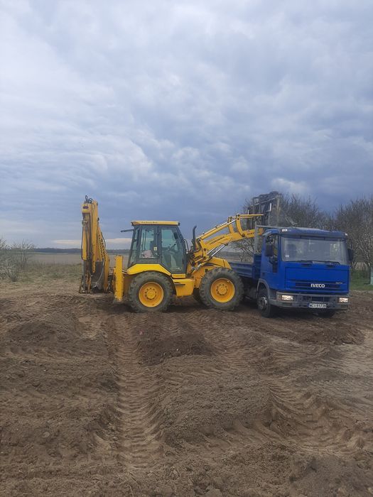 Uslugi Minikoparką Koparko Ładowarka Roboty Ziemne Odśnieżanie