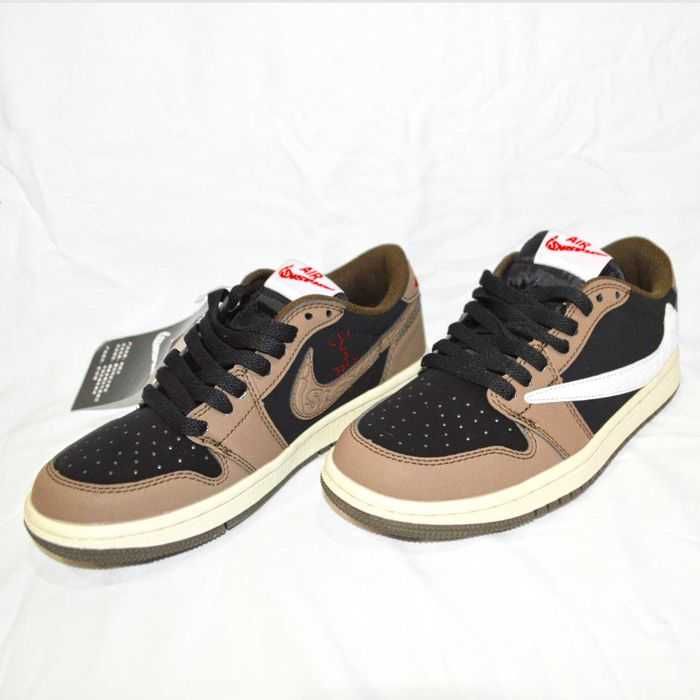 Кросівки підліткові nike dunke travis scott коричневий з чорним 37