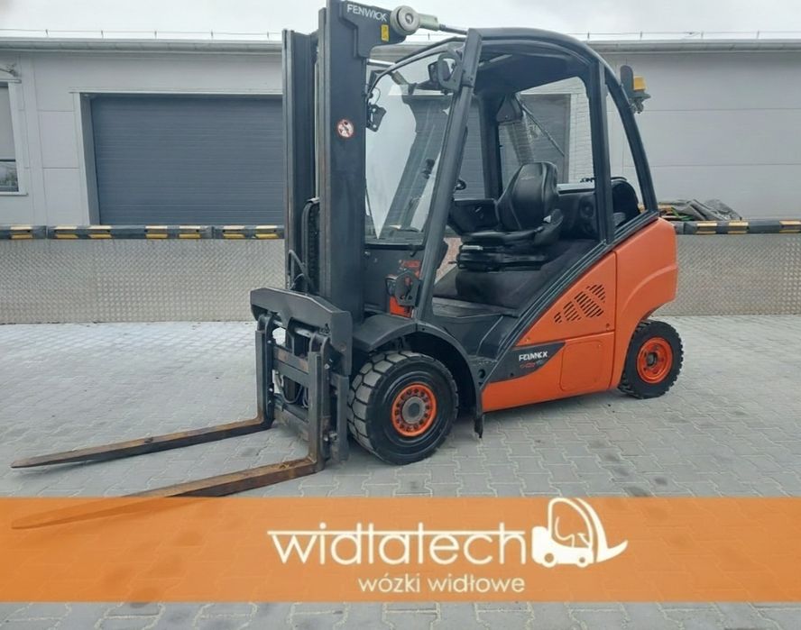 Linde H25T-02 TRIPLEX półkabina POZYCJONER Wózek widłowy