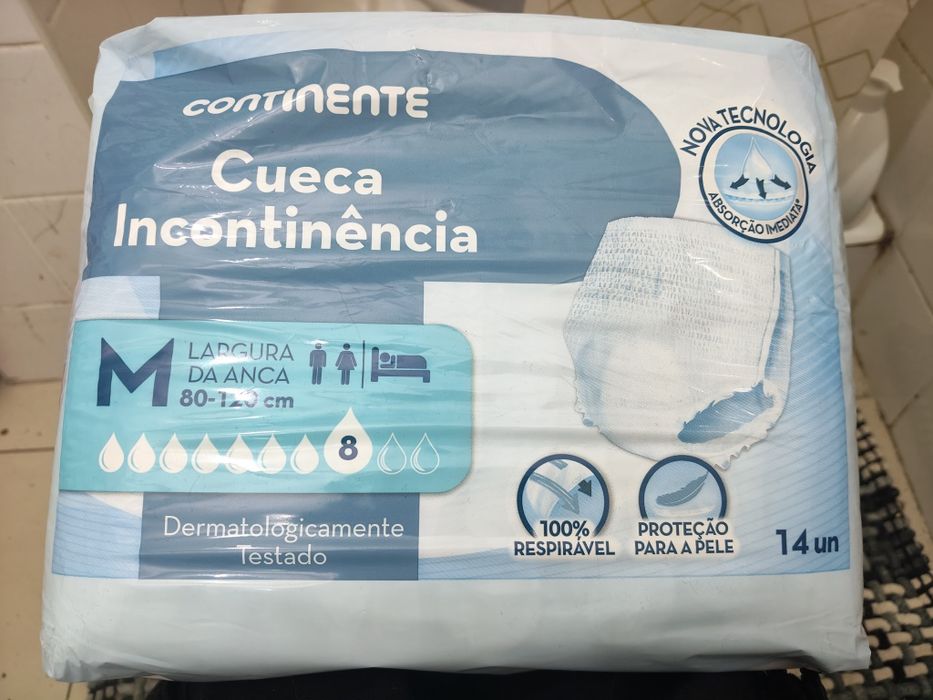 Cueca incontinência