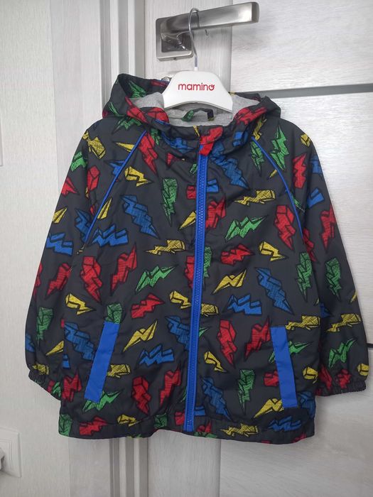 Демісезонна куртка вітровка вітрівка ветровка для хлопчика 2-3 роки