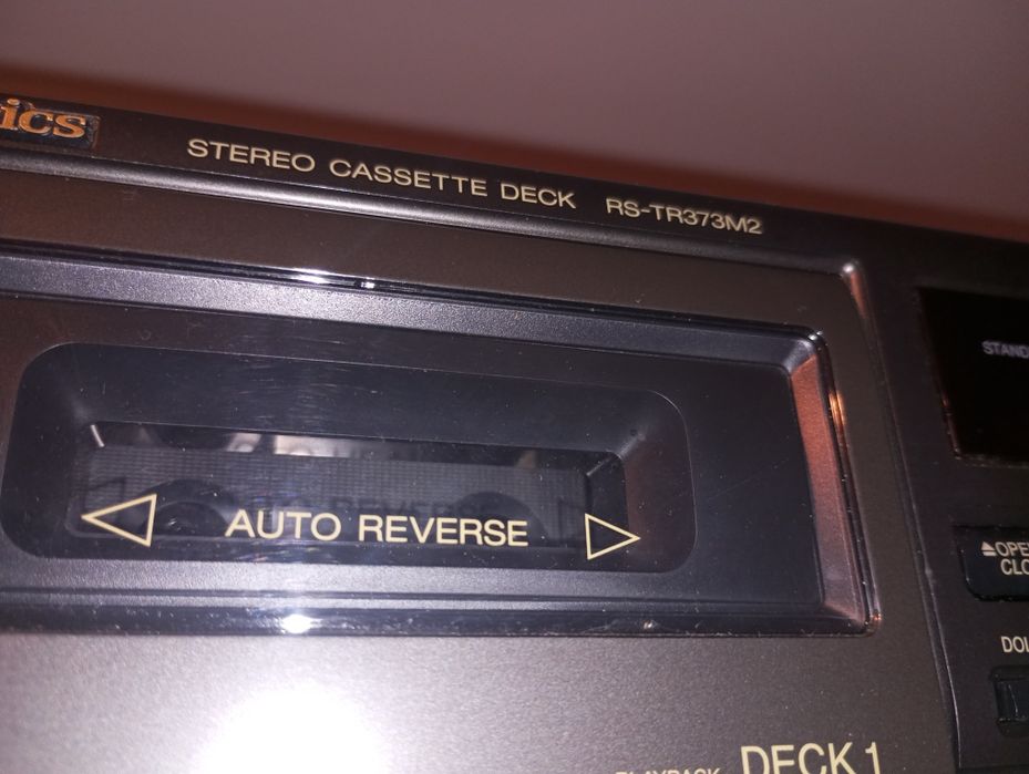 Deck cassetes duplo Technics