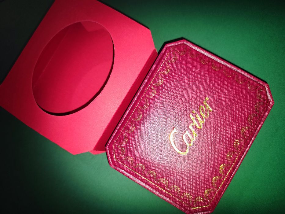 Подарочная упаковка под браслет и кольцо Cartier