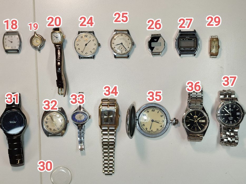 Лот Часы, Ракета  электрон, Casio, Чайка, заря, победа