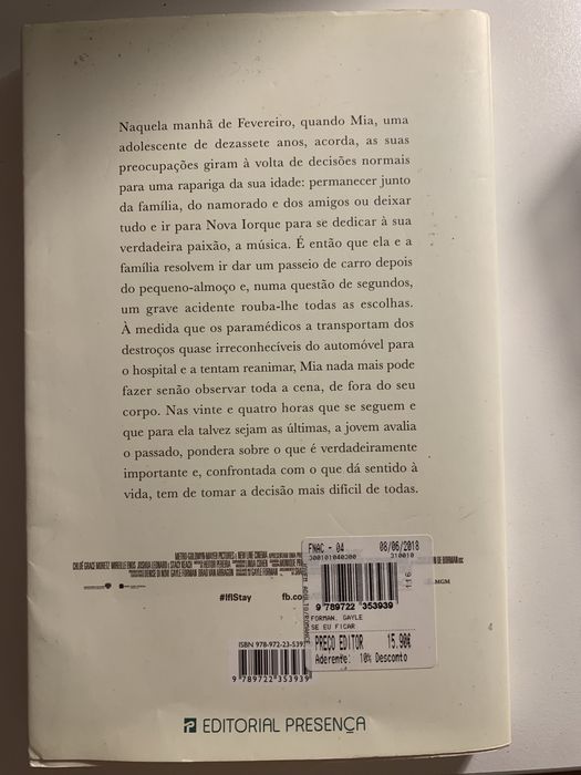 Livro: Se eu ficar