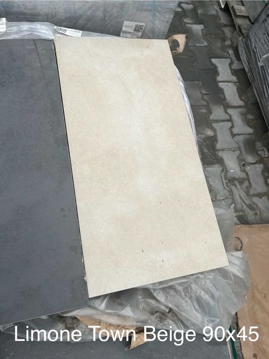Płyta Gresowa Limone Town Beige, Antracite 90x45x2 od 75 zł/mkw
