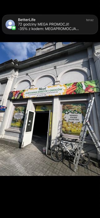 Magazyn / lokal użytkowy 350 m² Chełmża / odstąpię najem