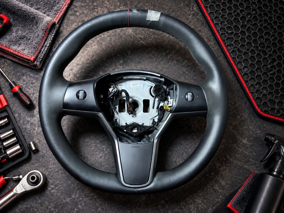 Кермо руль Tesla 3 Y тесла з підігрівом