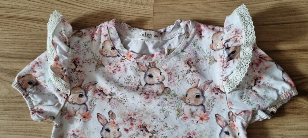 Bluzka króliczki HELEN roz.104