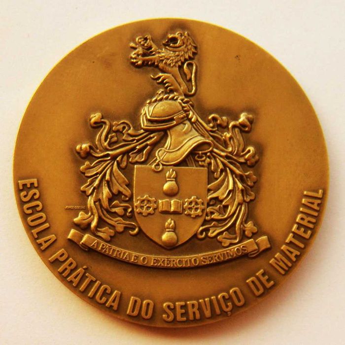 Medalha Bronze Escola Pratica do Serviço de Material