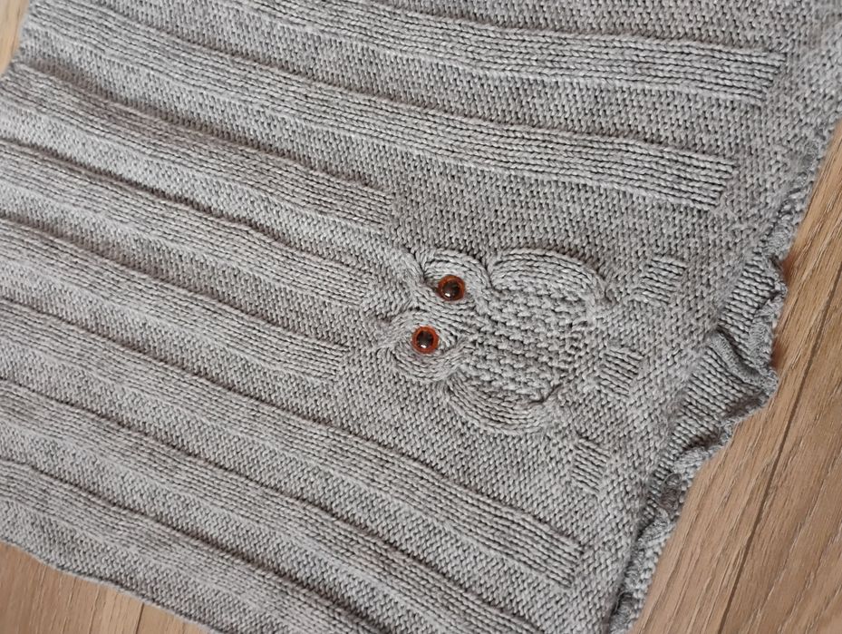 Czapka + szalik ze sową